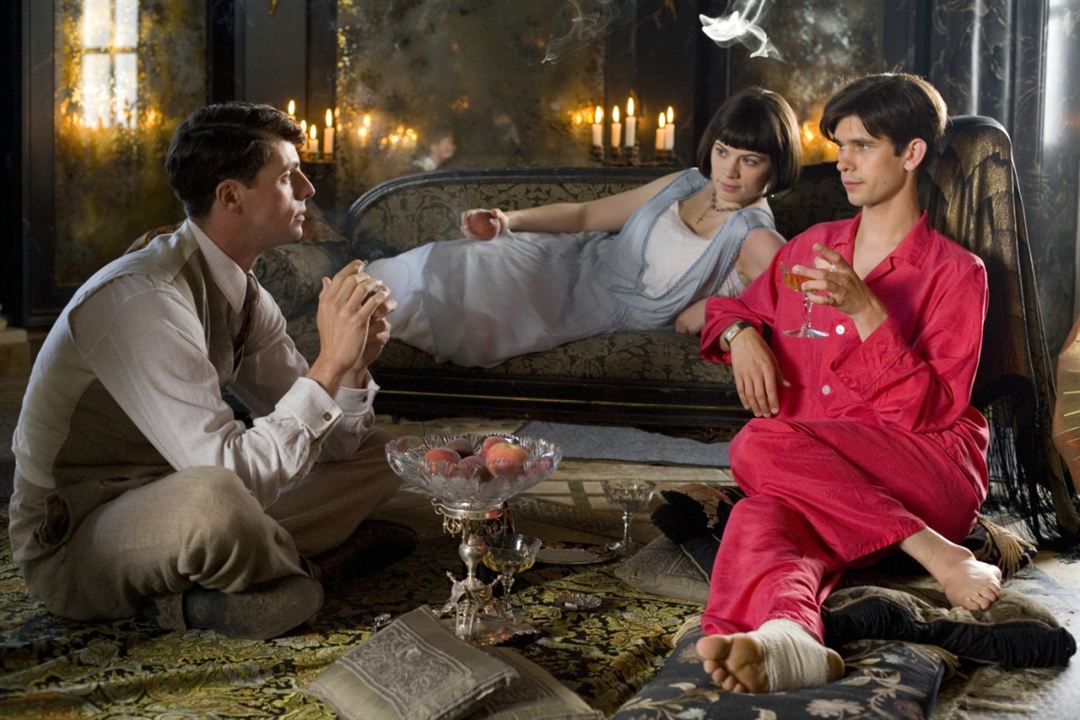Matthew Goode, Hayley Atwell und Ben Whishaw in „Wiedersehen mit Brideshead“; Concorde Filmverleih