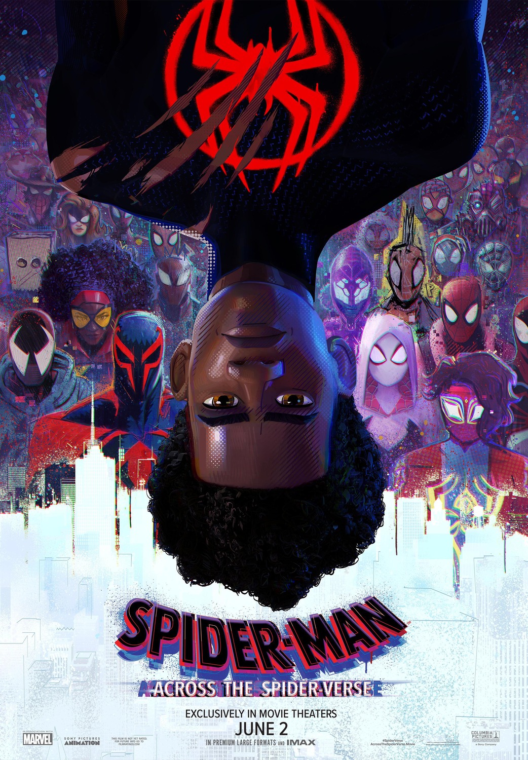 Spider Man: Across the Spider Verse (2023) V2 720p HEVC HDCamRip x265 AAC [Hindi (Cleaned) Dubbed] [650MB] Full Hollywood Movie Hindi