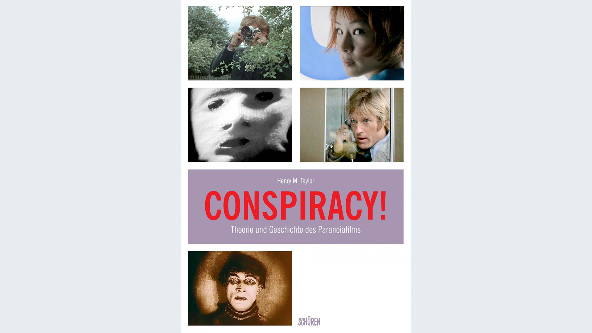 Cover von Conspiracy! im Schüren-Verlag