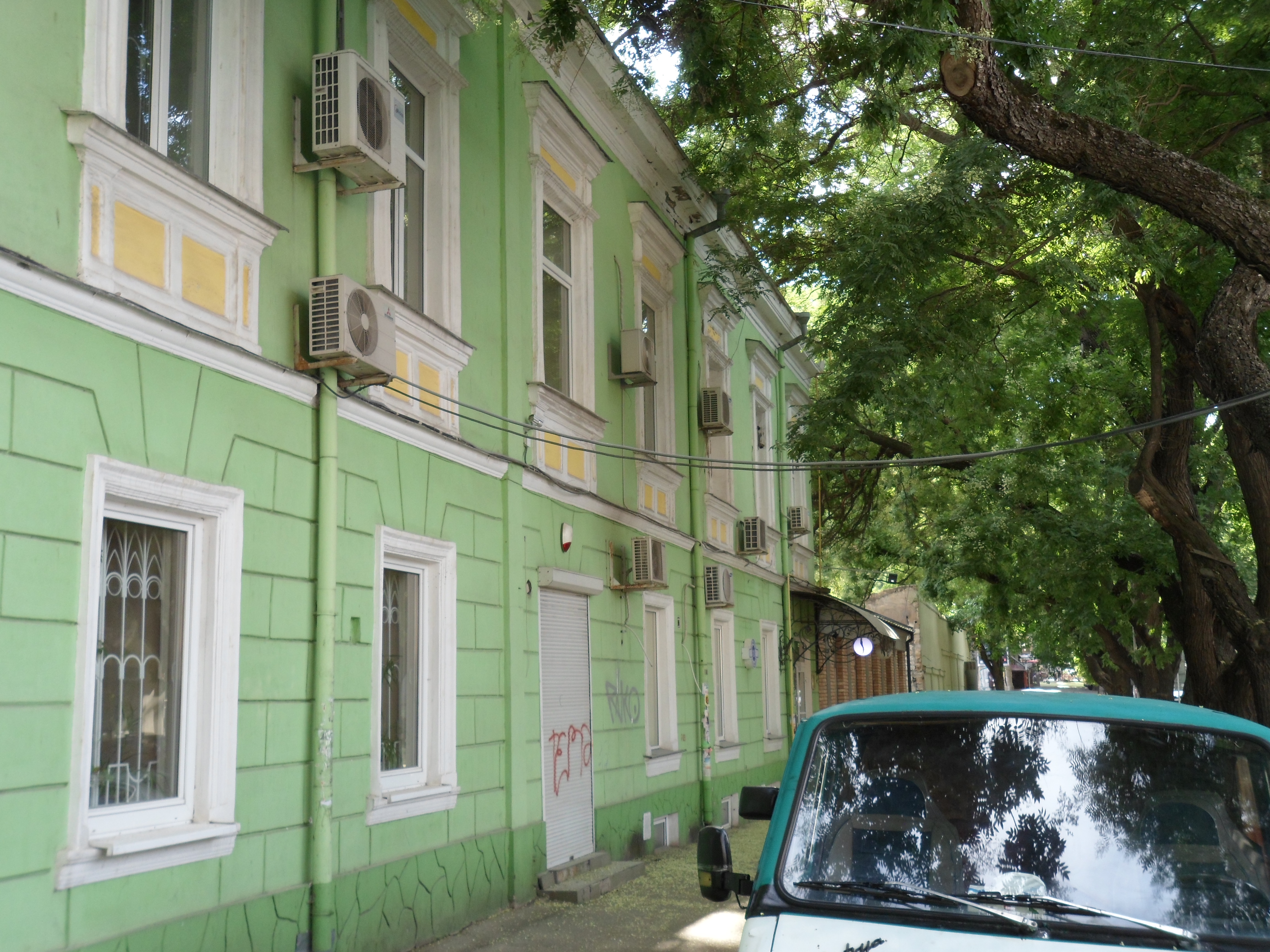 Klimaanlagen in Odessa; Bild: Falk Straub