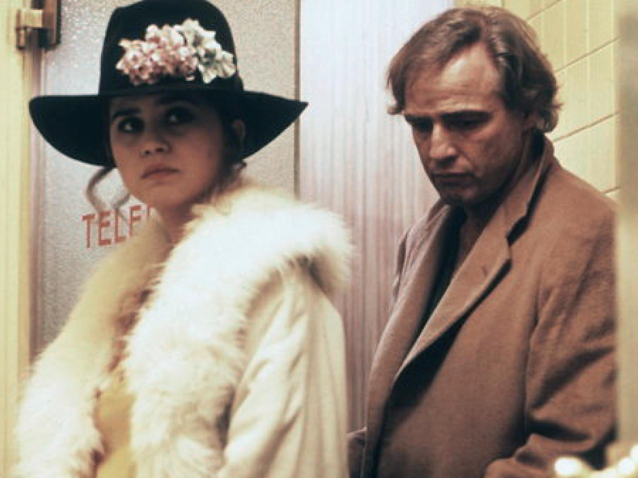 Maria Schneider und Marlon Brando in "Der letzte Tango in Paris"; MGM Home Entertainment