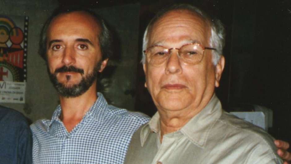 Nelson Pereira dos Santos (rechts) mit Kollegen