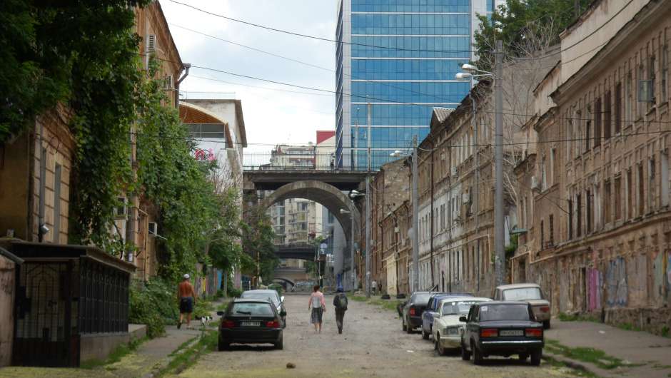 Straße in Odessa
