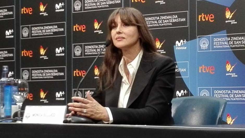 Monica Bellucci im Jahre 2017 in San Sebastián