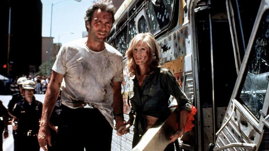 Sondra Locke mit Clint Eastwood in "Der Mann, der niemals aufgibt"