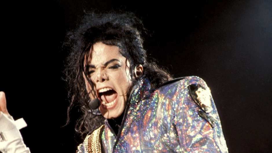 Michael Jackson im Jahre 1992