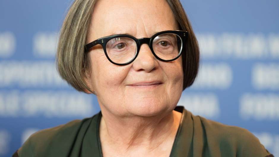 Agnieszka Holland im Jahre 2017 auf der Berlinale