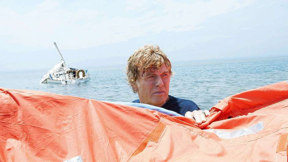 Robert Redford in "All Is Lost"