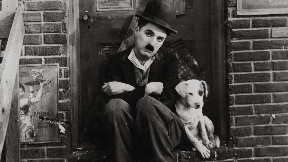 Charlie Chaplin in "Ein Hundeleben"