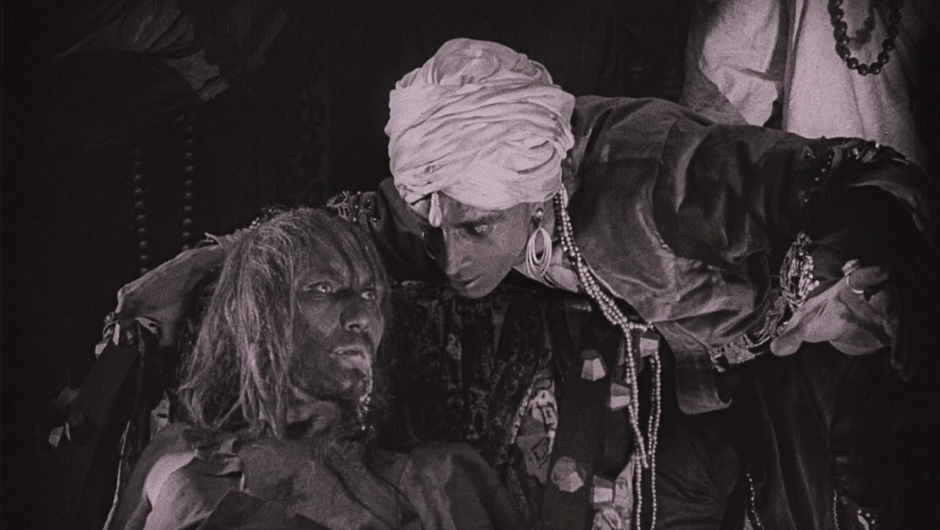 Conrad Veidt (r.) und Bernhard Goetzke in "Das indische Grabmal".
