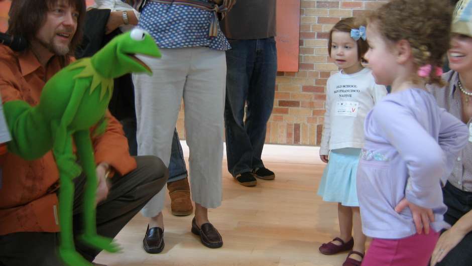Steve Whitmire & Kermit der Frosch 2007