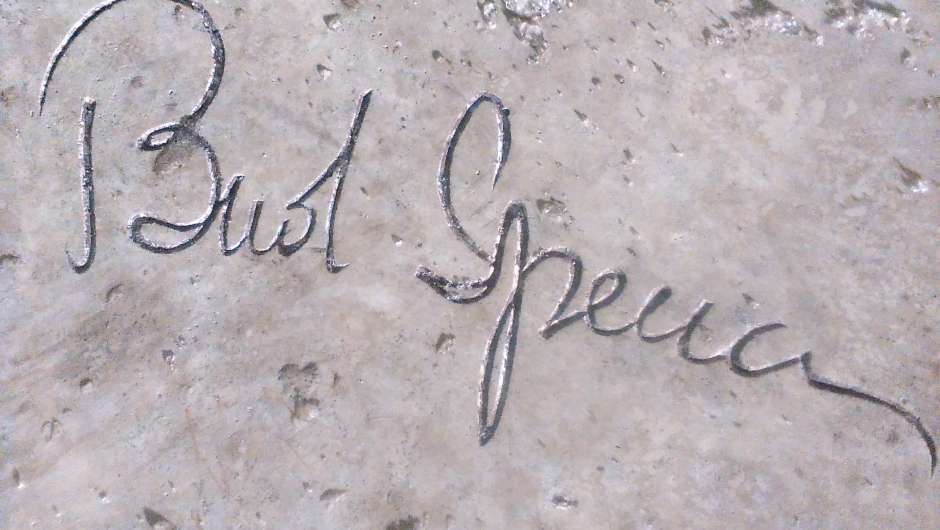 Bud Spencer Unterschrift