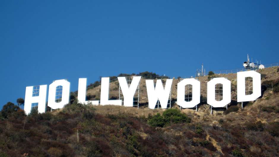 Der Hollywood Schriftzug