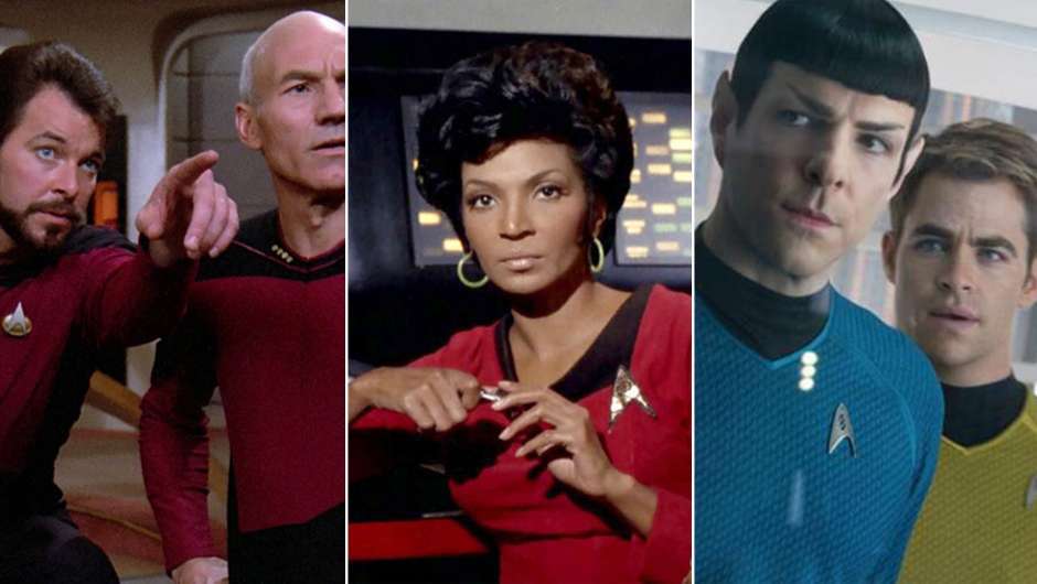 dreimal Star Trek aus verschiedenen Generationen