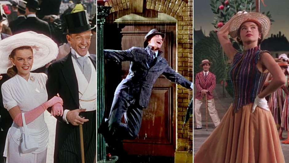 Judy Garland und Fred Astaire, Gene Kelly, Leslie Caron