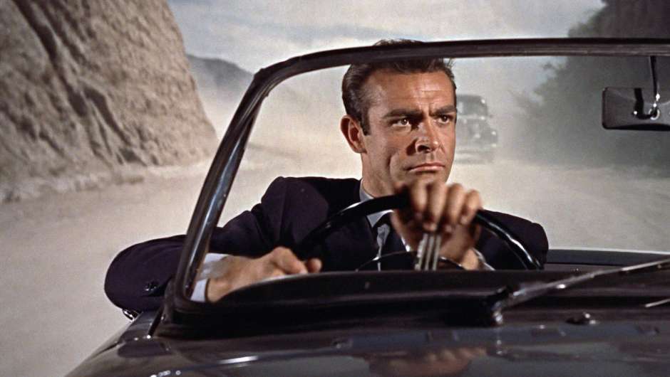 Sean Connery in "007 jagt Dr. No"