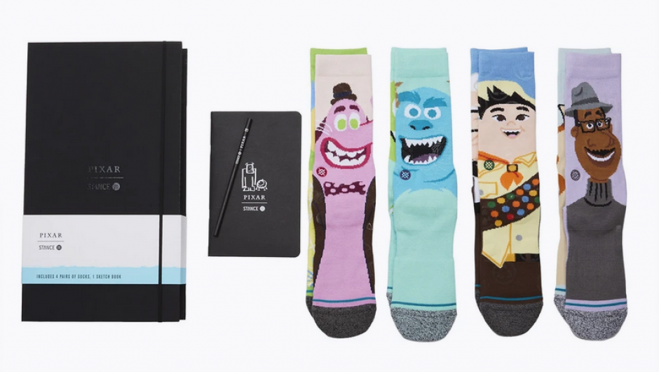 Exklusive Pixar Socken Box
