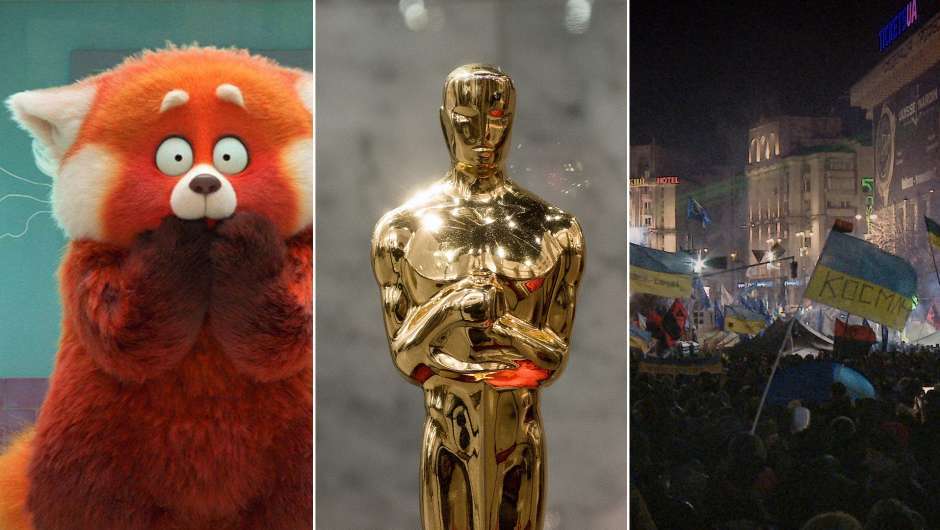 Rot / Oscars-Statuette / Maidan