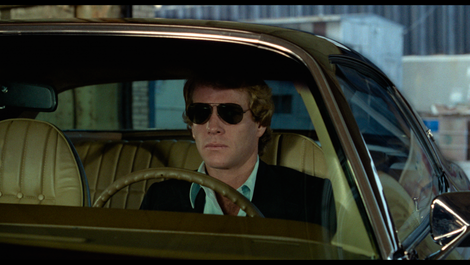 Ryan O'Neal in The Driver von Walter Hill