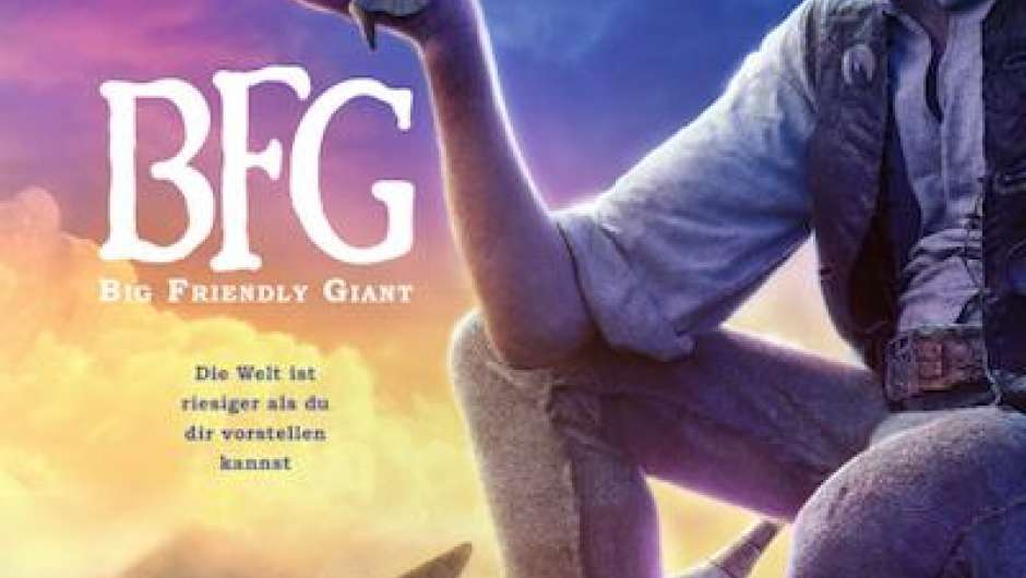 BFG - Big Friendly Giant von Steven Spielberg - Filmplakat