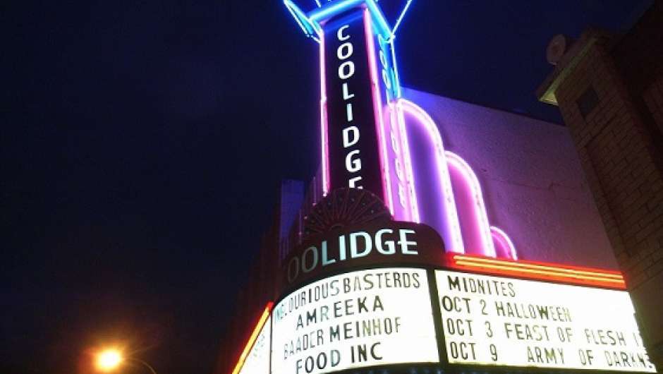 Das Coolidge Corner Theatre in Brookline, Massachusetts