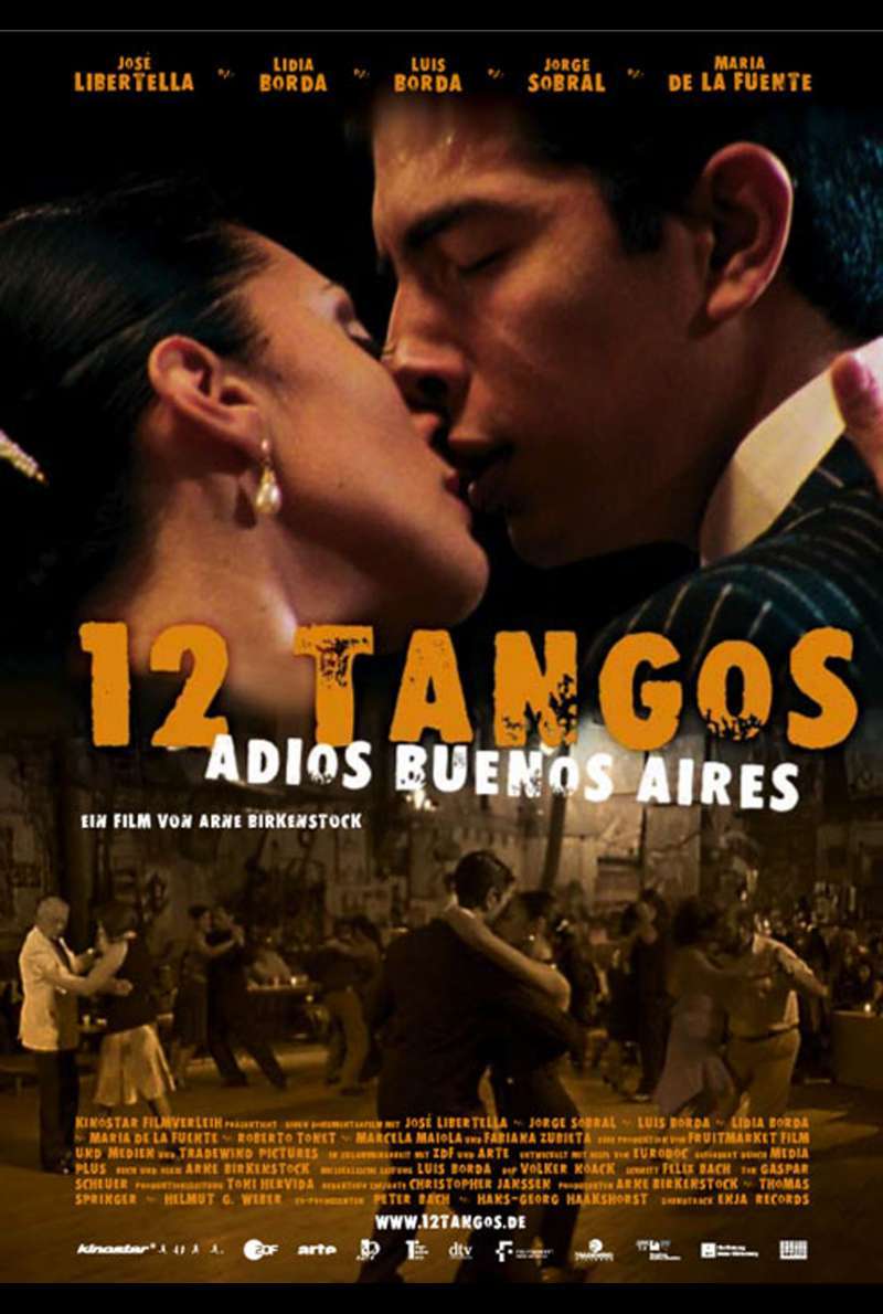 12 Tangos - Adios Buenos Aires Plakat
