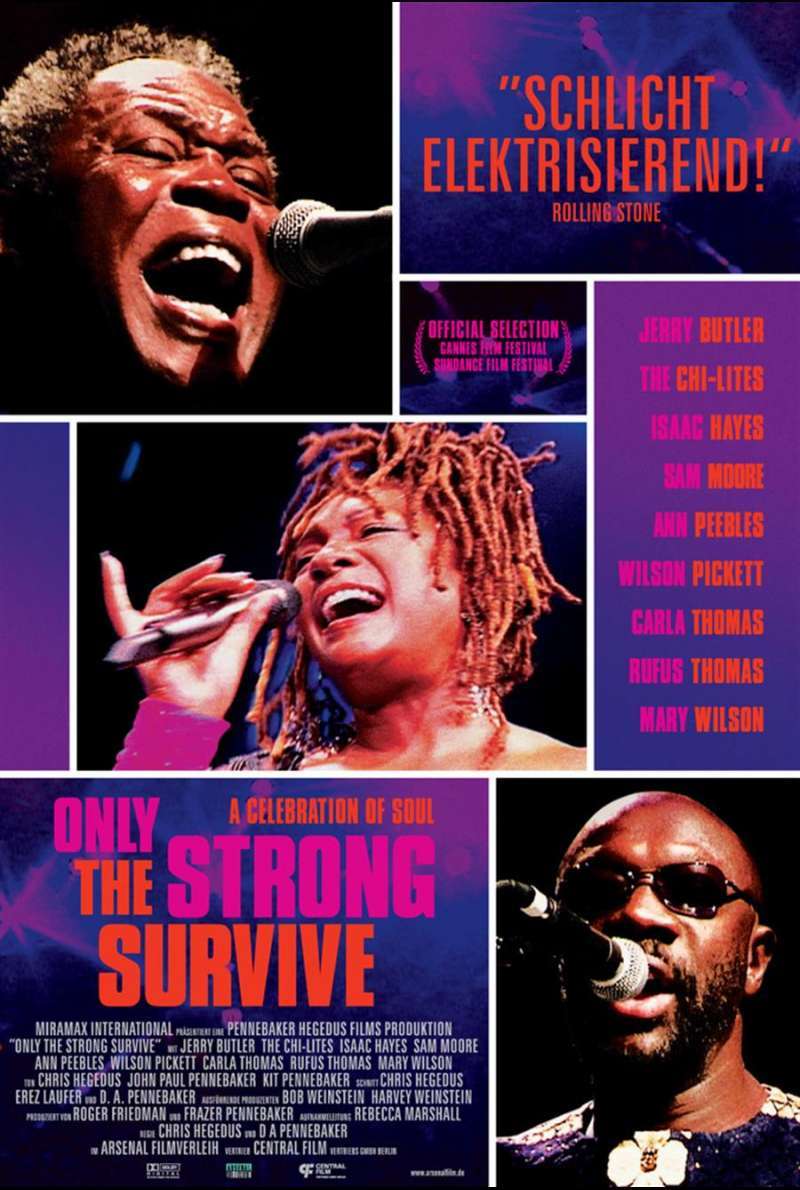 Only the Strong Survive Plakat