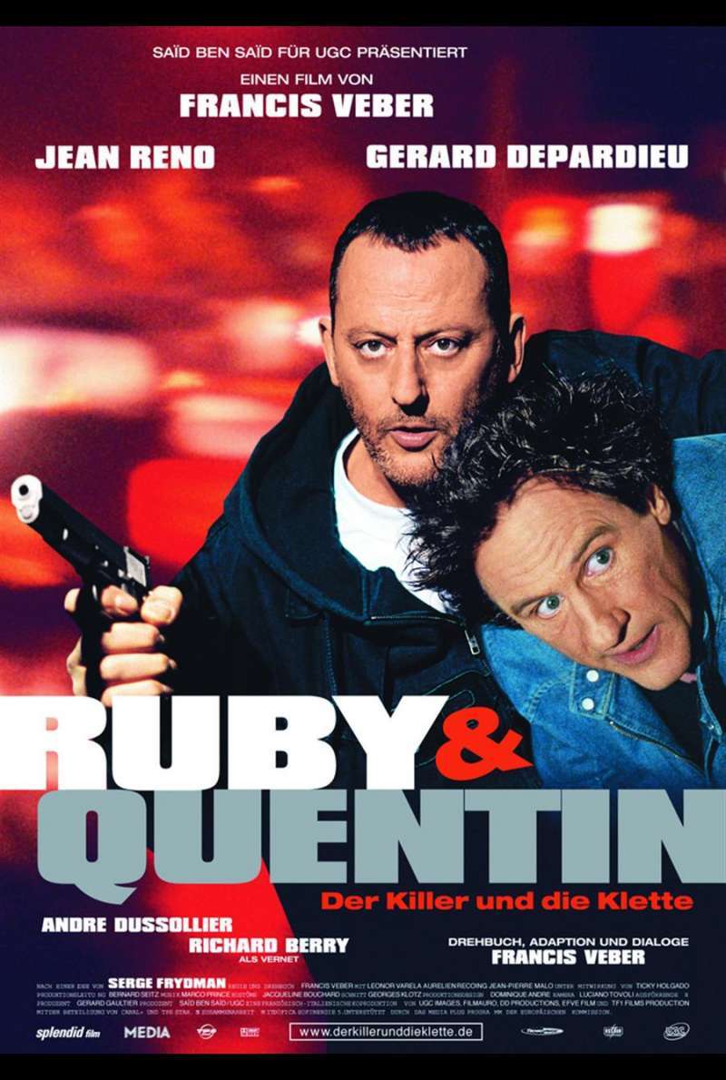 Ruby & Quentin: Der Killer und die Klette - Tais-toi! Plakat