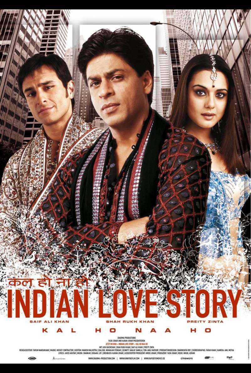 Indian Love Story - Kal Ho Naa Ho Plakat