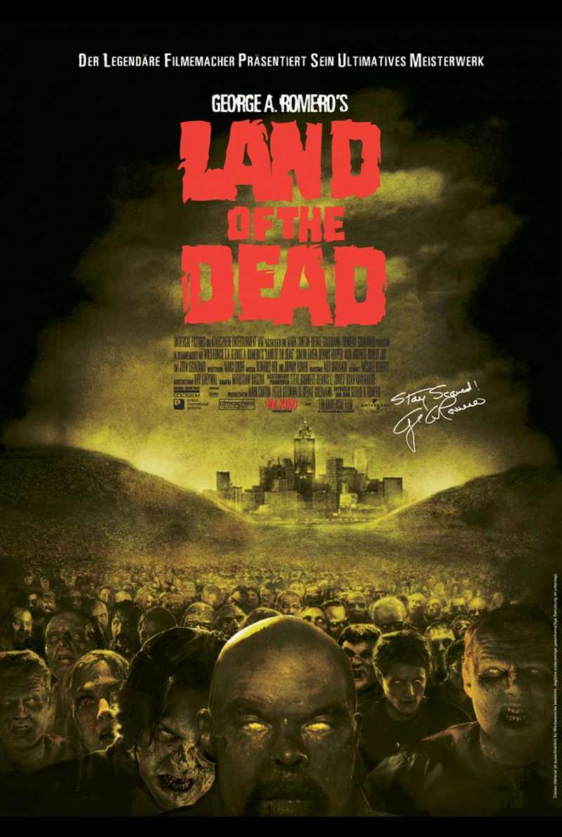 Land of the Dead Plakat
