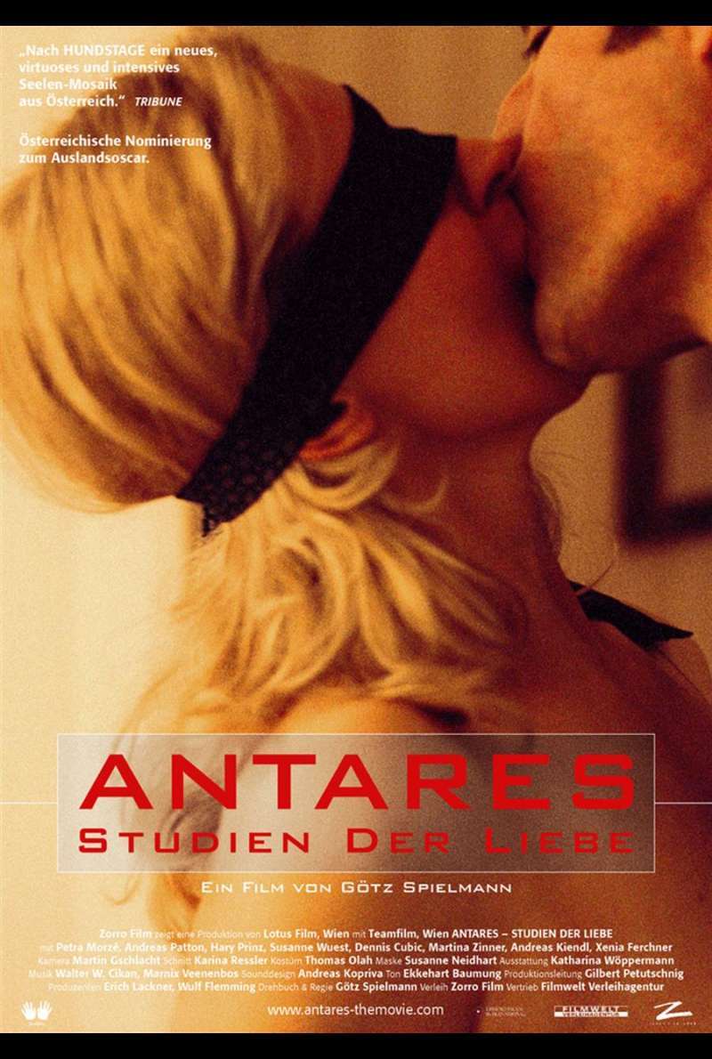 Antares - Studien der Liebe Plakat