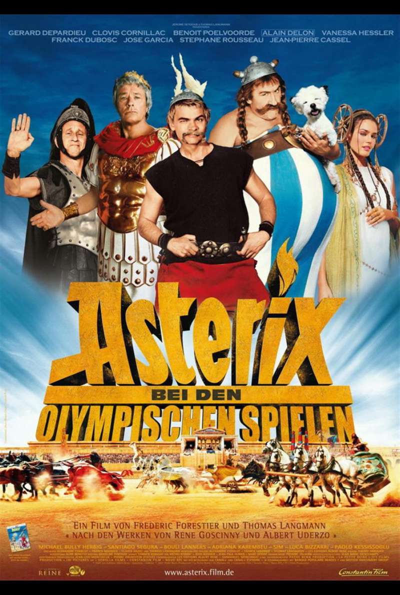 Asterix bei den Olympischen Spielen Plakat