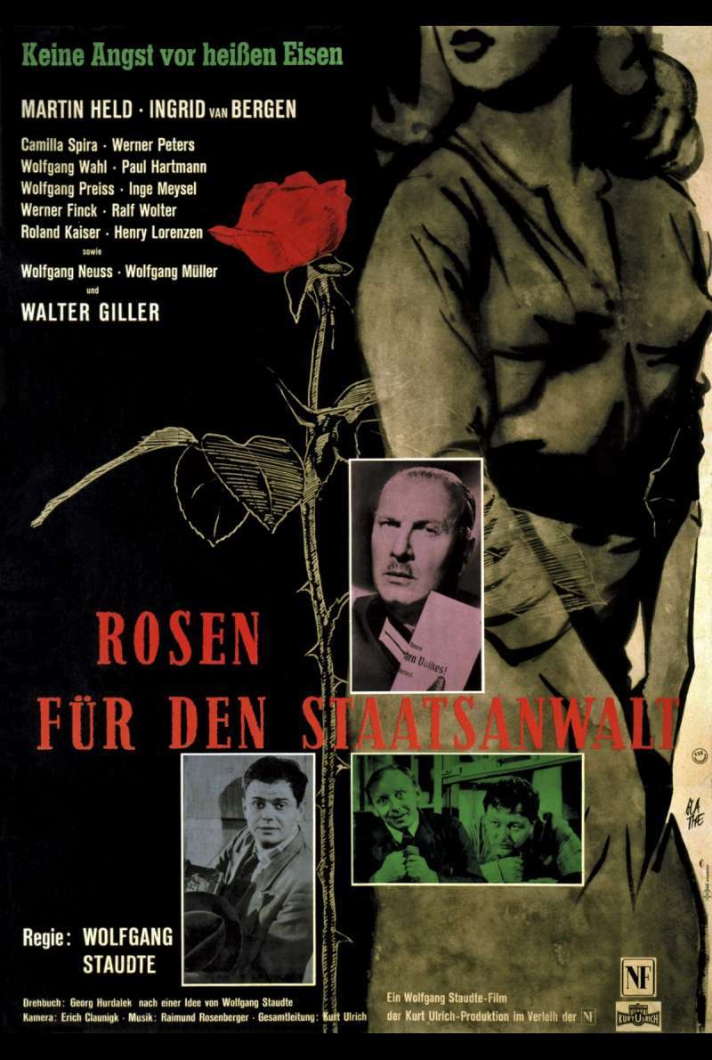 Rosen für den Staatsanwalt Plakat