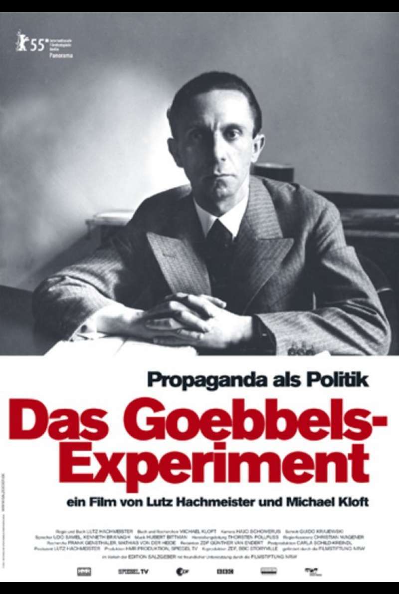 Das Goebbels-Experiment Plakat