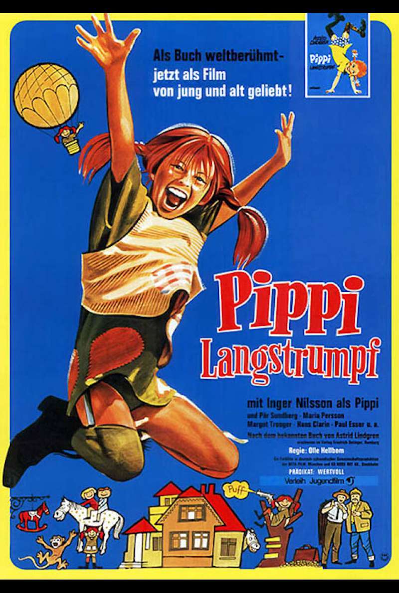 Pippi Langstrumpf Plakat
