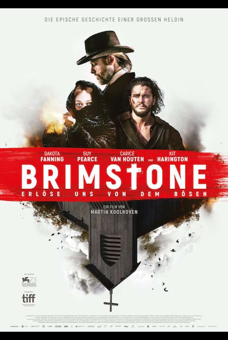 Filmplakat zu Brimstone von Martin Koolhoven