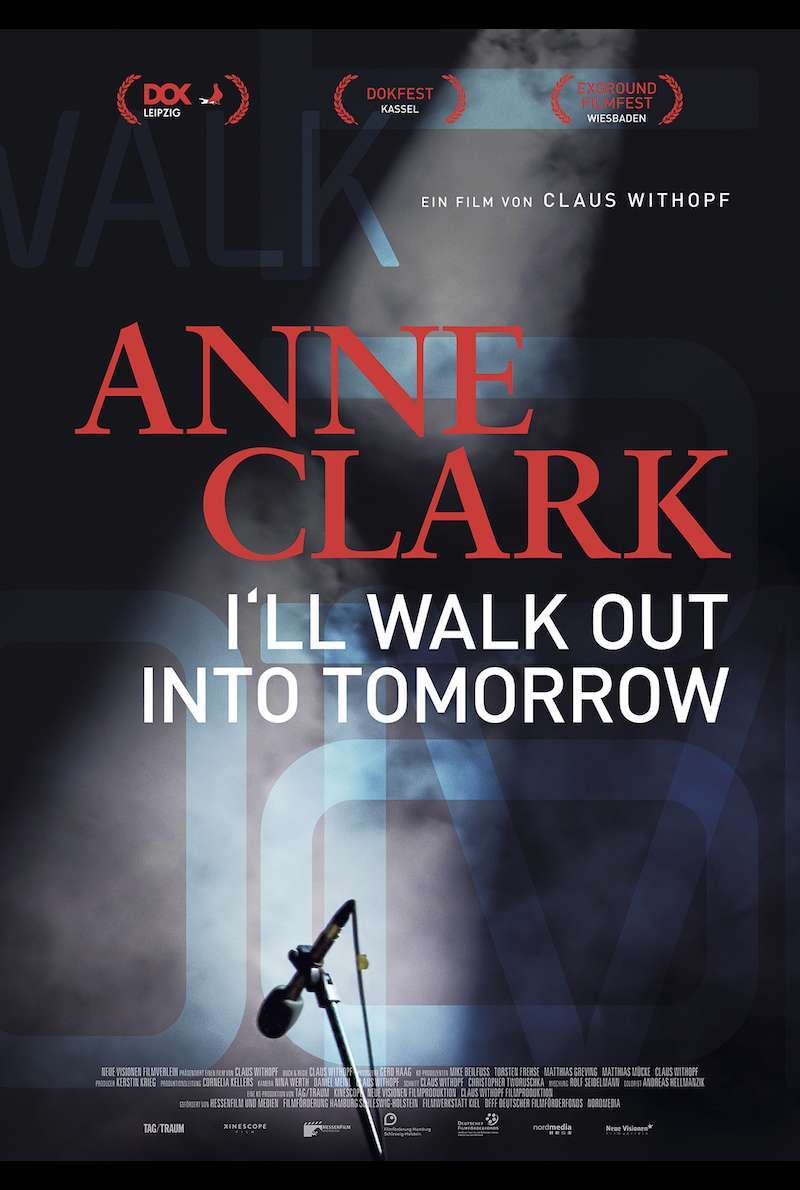 Filmplakat zu Anne Clark - I'll Walk Out Into Tomorrow