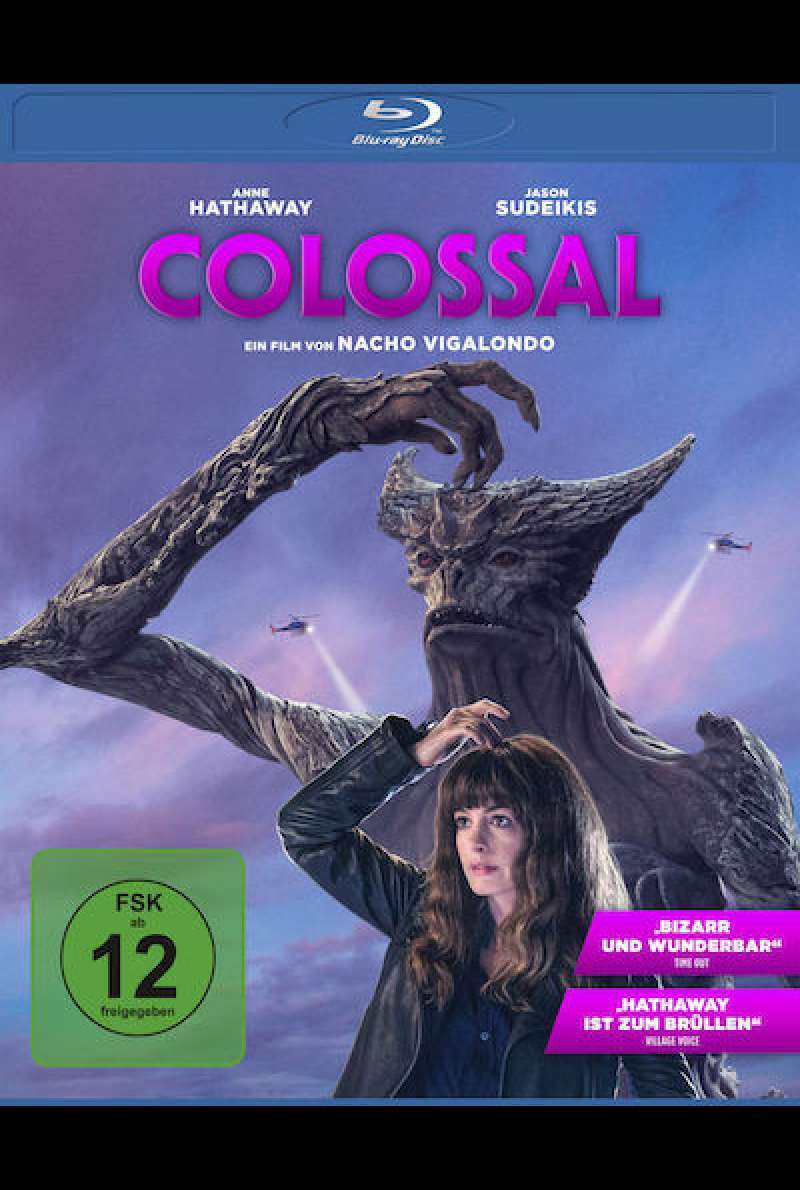 Blu-ray Cover zu Colossal