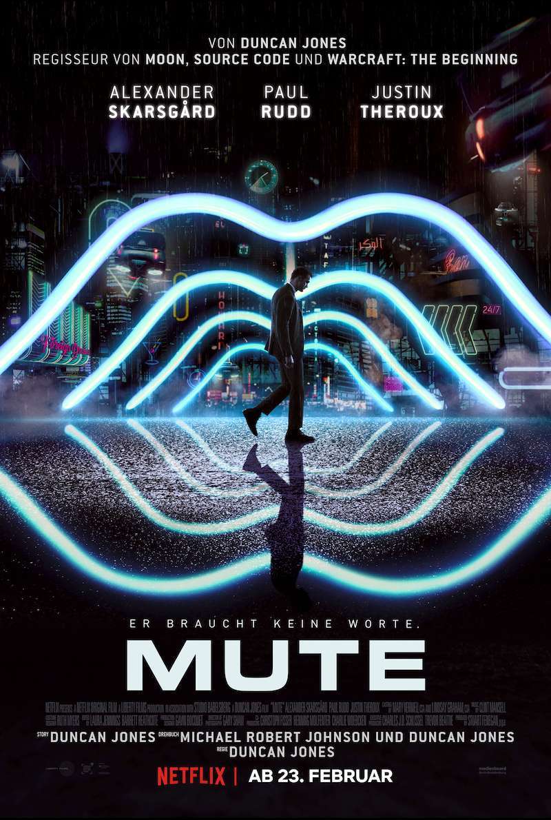 Poster zu Mute (2018) von Duncan Jones