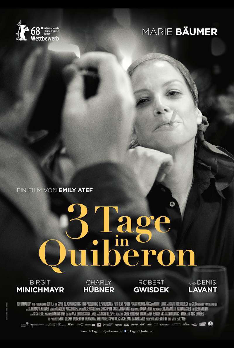 Filmposter zu 3 Tage in Quibéron (2018)