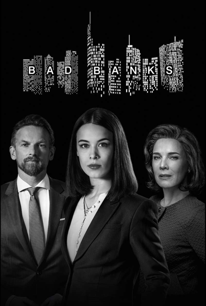 Plakat zu Bad Banks (2018) von Christian Schwochow