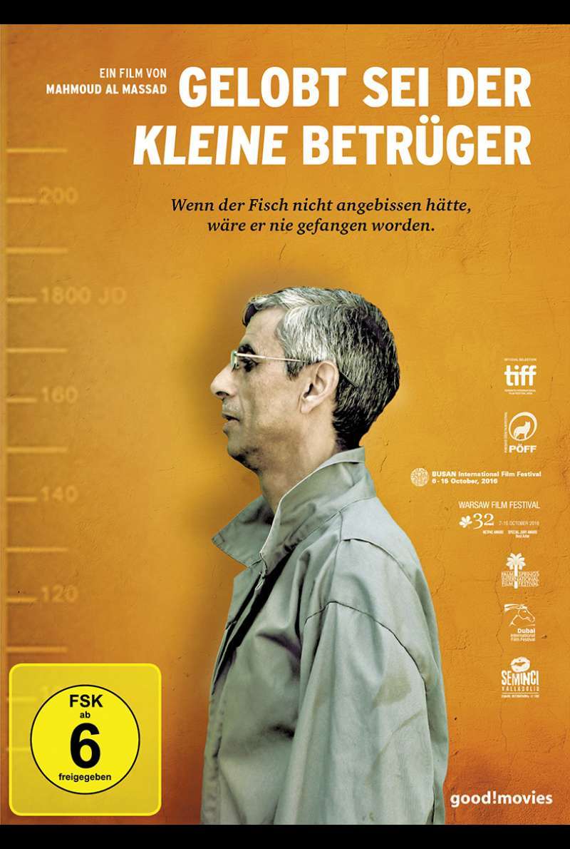 DVD-Cover zu Gelobt sei der kleine Betrüger (2016)