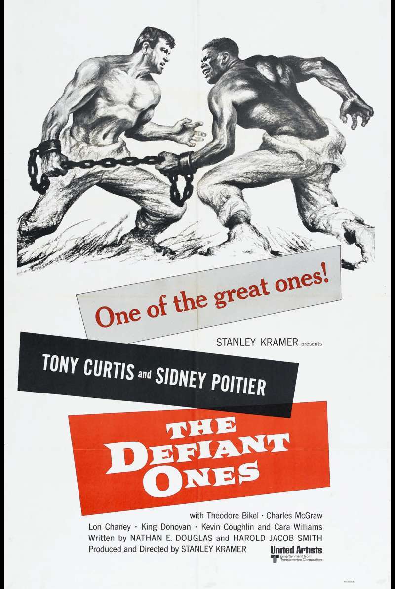 The Defiant Ones - Filmplakat - engl