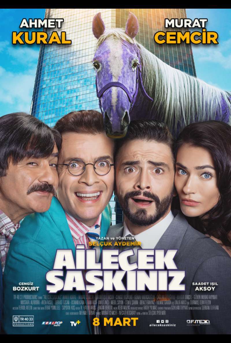 Filmposter zu Ailecek Saskiniz (2018)
