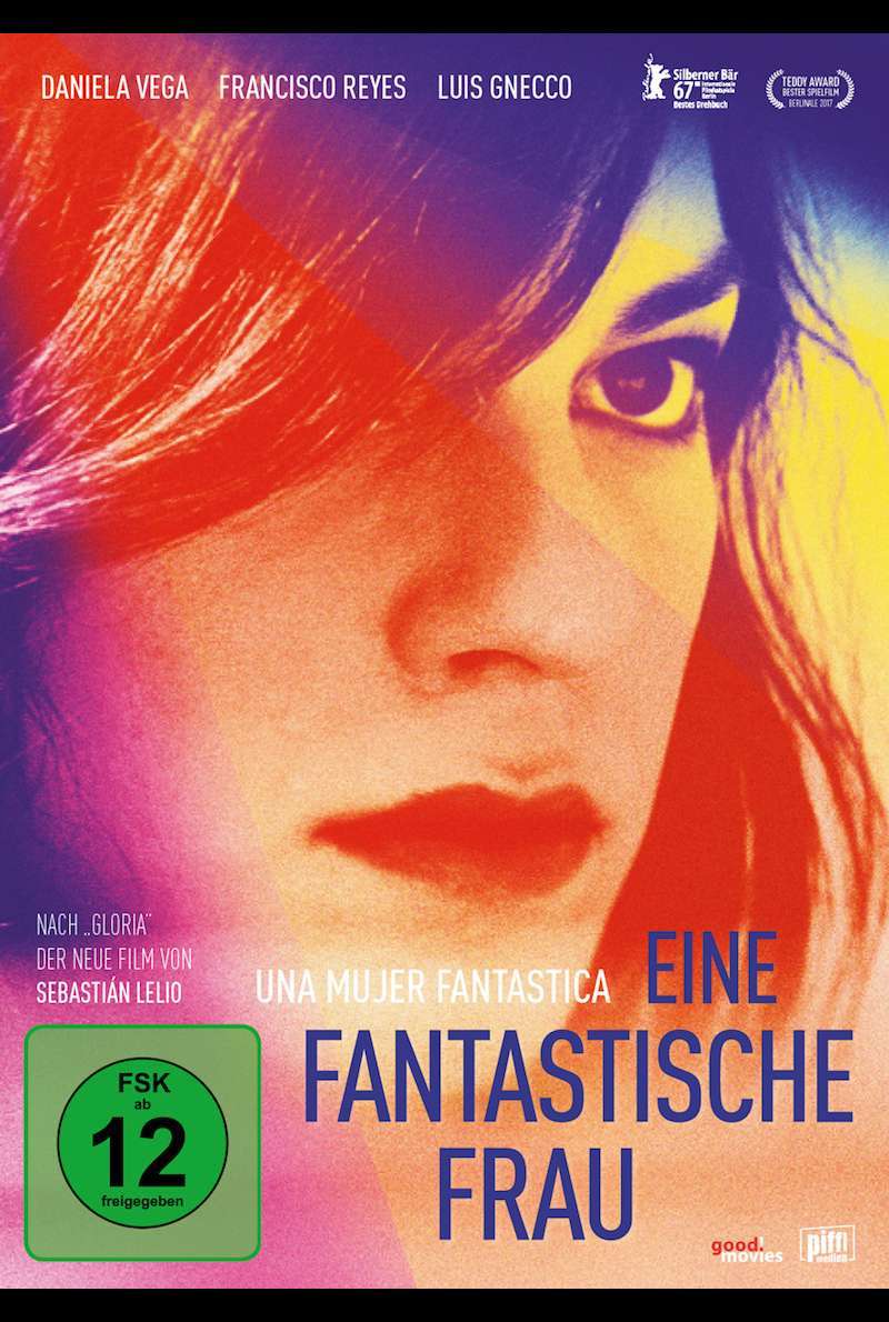 DVD-Cover zu Eine fantastische Frau / Una mujer fantastica (2017)