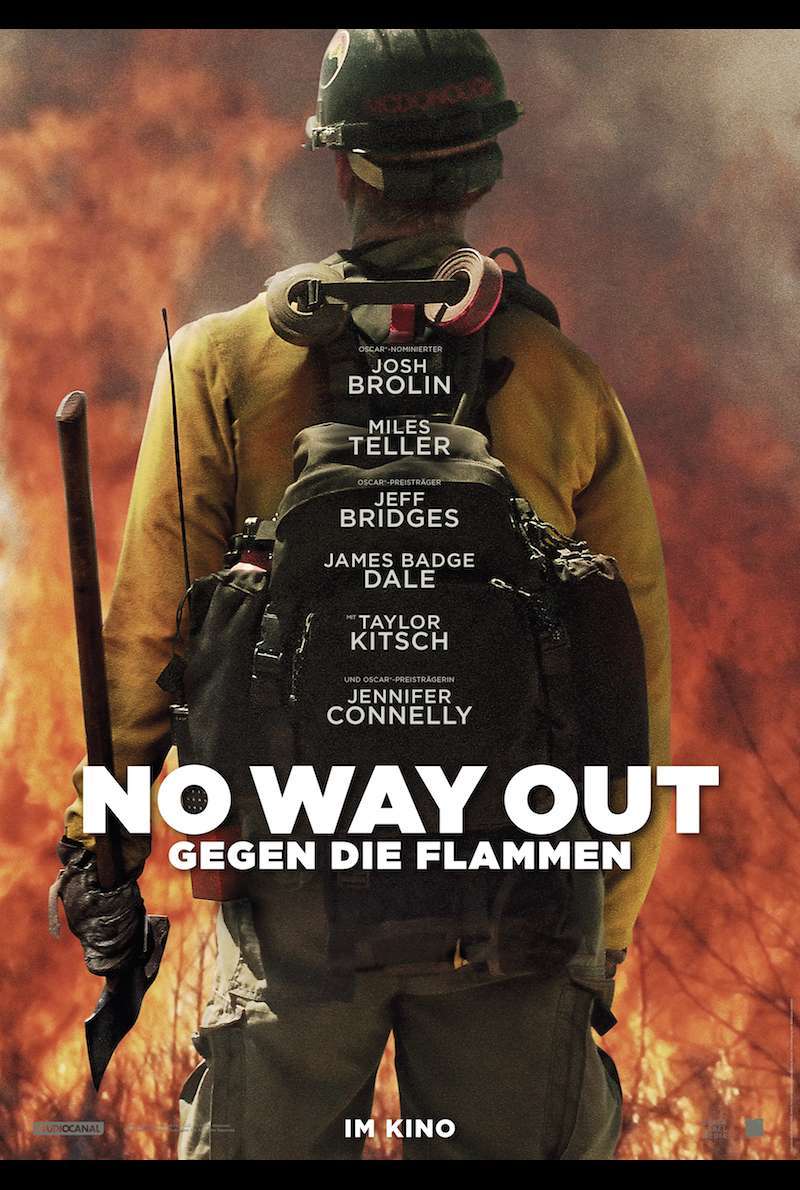 Poster zu No Way Out - Gegen die Flammen (2017) - Filmplakat