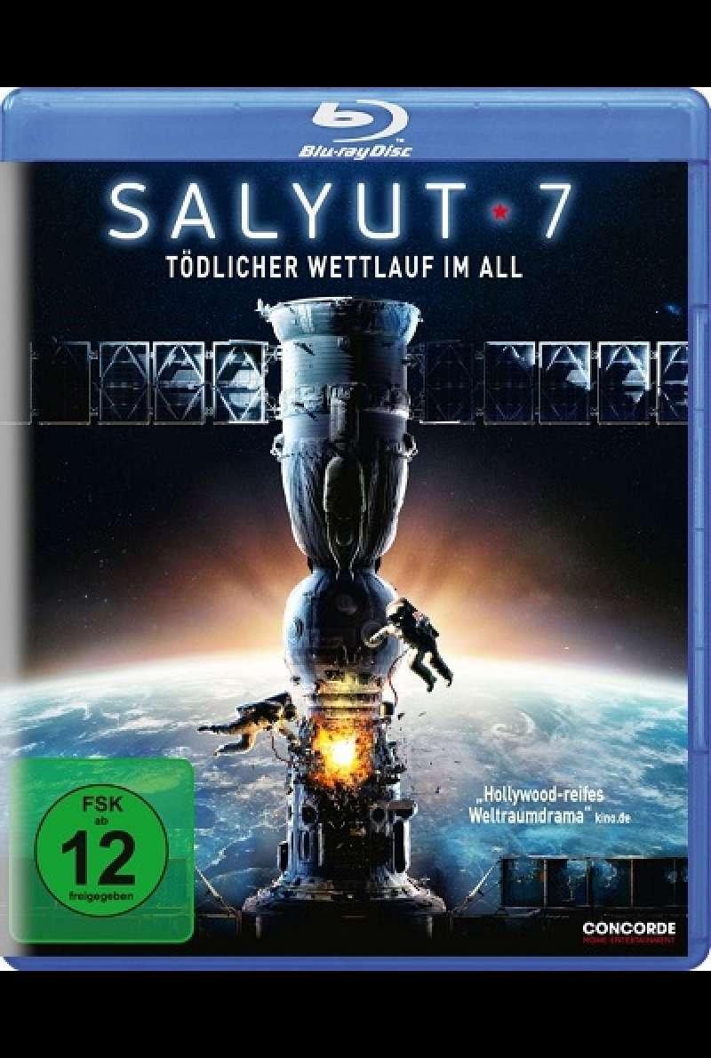 Salyut-7 - Tödlicher Wettlauf im All - Blu-ray-Cover