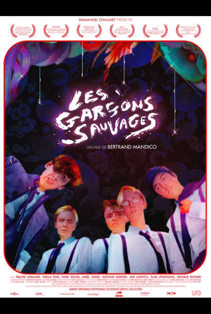 Filmposter zu Les garcons sauvages (2017)