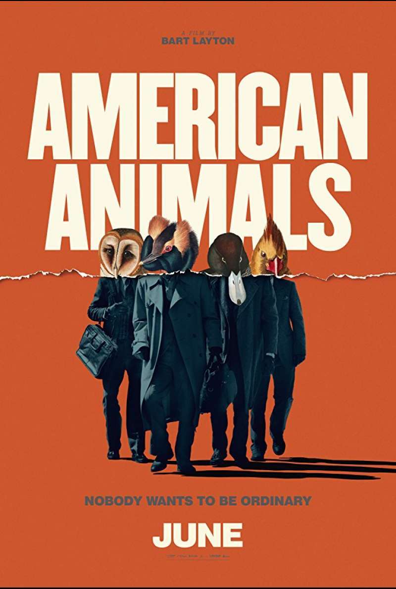 Poster zu American Animals (2018) von Bart Layton