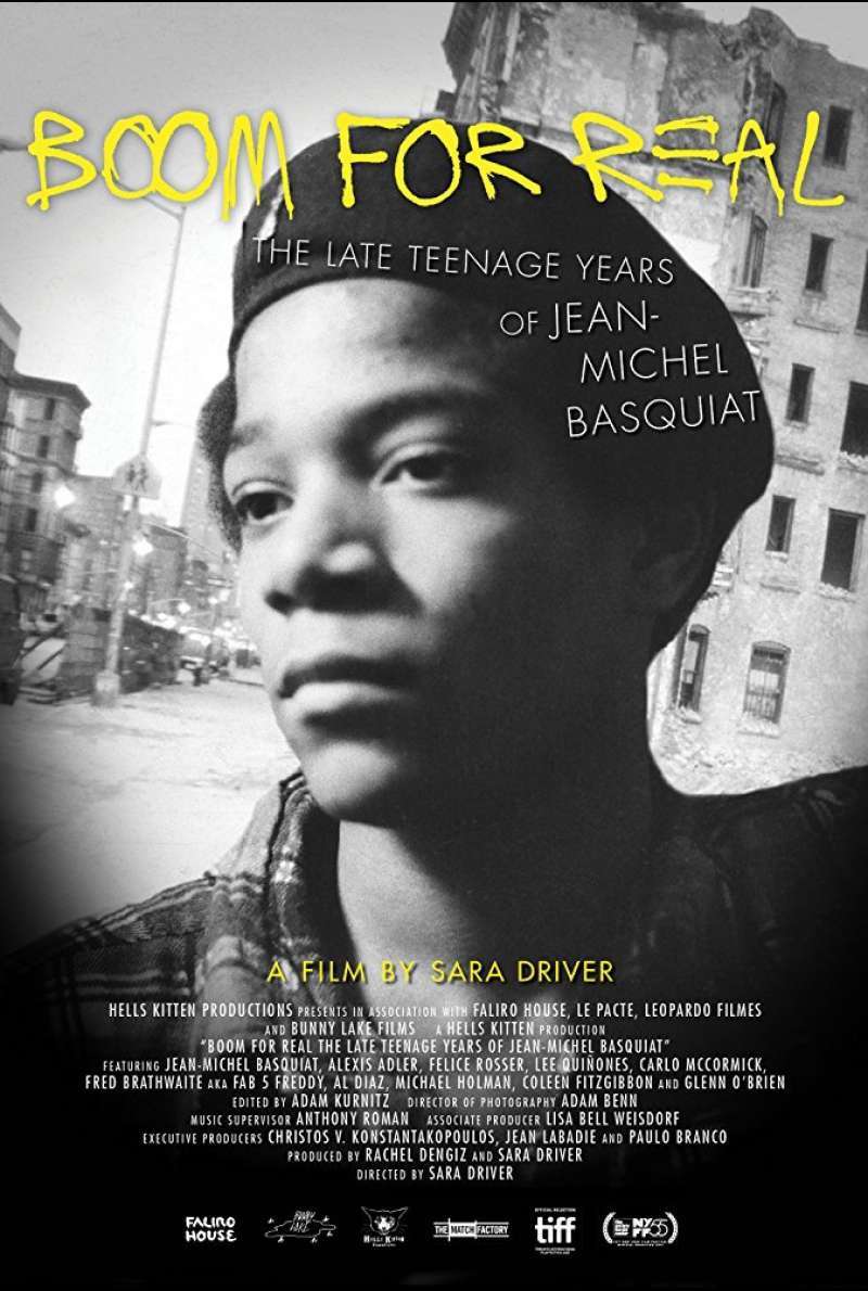 Poster zuBoom for Real: The Late Teenage Years of Jean-Michel Basquiat (2017)